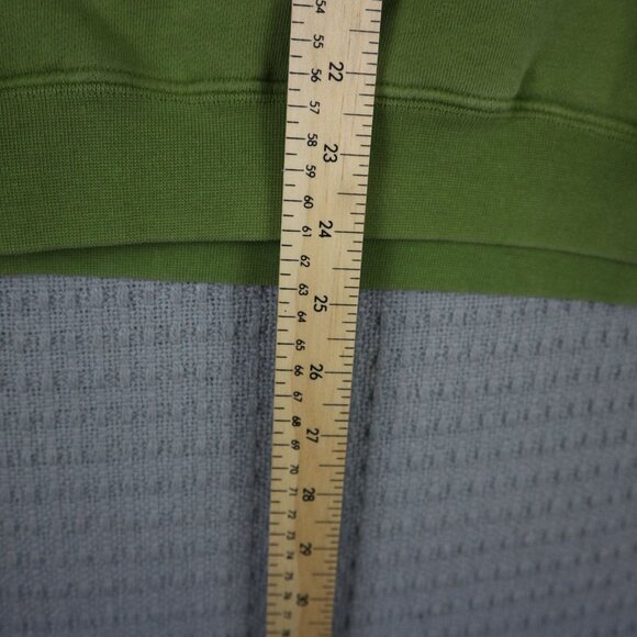 Lime Green Y2K DC Hoodie Vintage - Picture 6 of 10